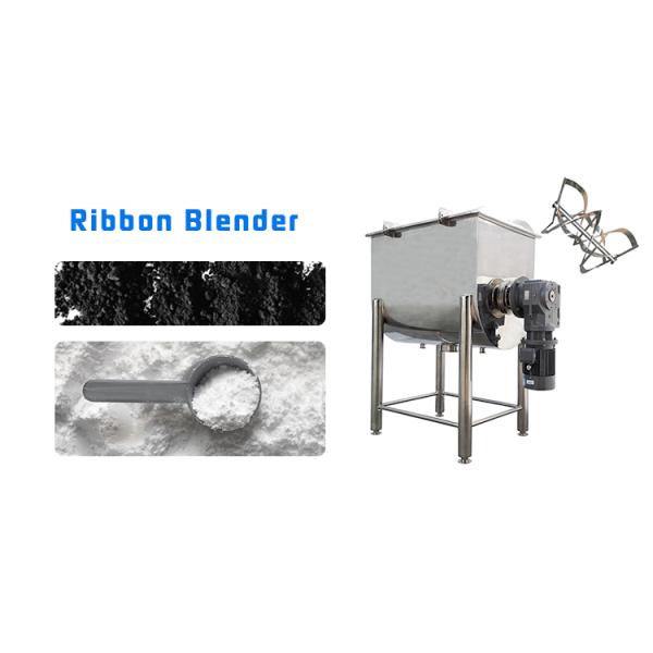 25rpm Industrial Powder Ribbon Blender 7.5kW 50L Loading