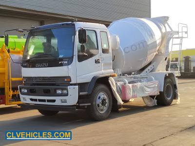 ISUZU FTR 205hp Self Loading Cement Concrete Mixer Truck