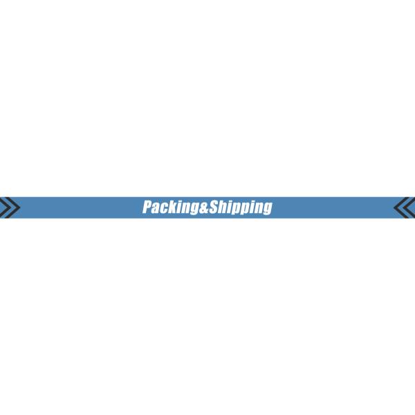 Packing&Shipping.png Адвокатура нержавеющей стали ЭН1.4373 СС202 замариновала штангу поверхности 6мм СС