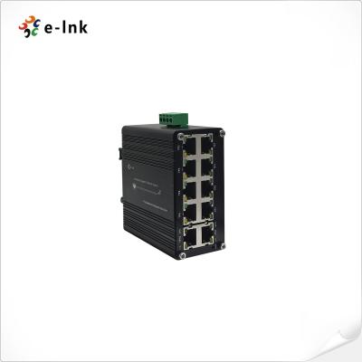 Interruptor dos ethernet do estojo compacto de Mini Industrial 10-Port 10/100/1000T