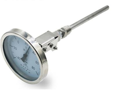 Instale para trás o termômetro bimetálico da água do calibre WSS da temperatura