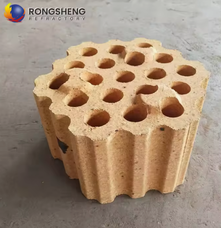 Industrial Refractory Checker Brick High Alumina Silica Checker Bricks For Hot Blast Stove And Regenerative Furnace