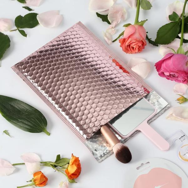 GDCX Custom Poly Metallic Bubble Mailers Holographic Padded Envelopes Shipping Metallic Packaging Courier Delivery Bubble Bags