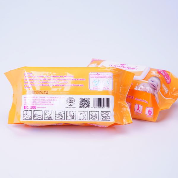 Нетканые удобные для чистки детские мокрые салфетки без парабена с сертификатом ISO