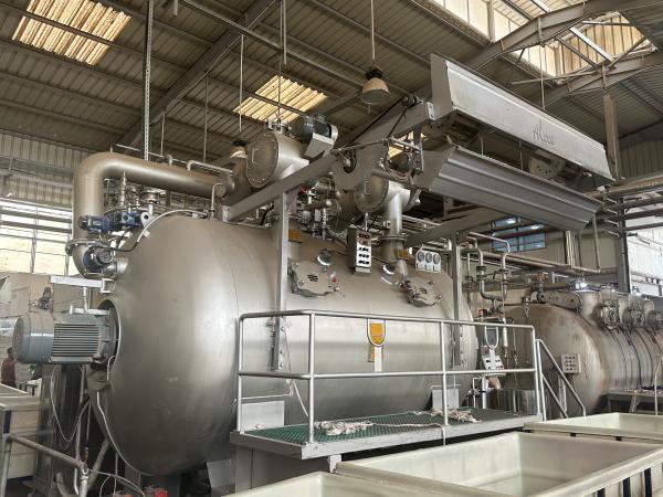 Machine à teindre à haute température et multi-flux pour économie d'énergie, machine à teindre pour tricot