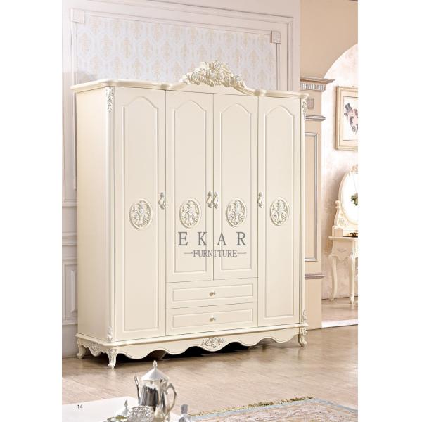French antique Wardrobe Four Door
