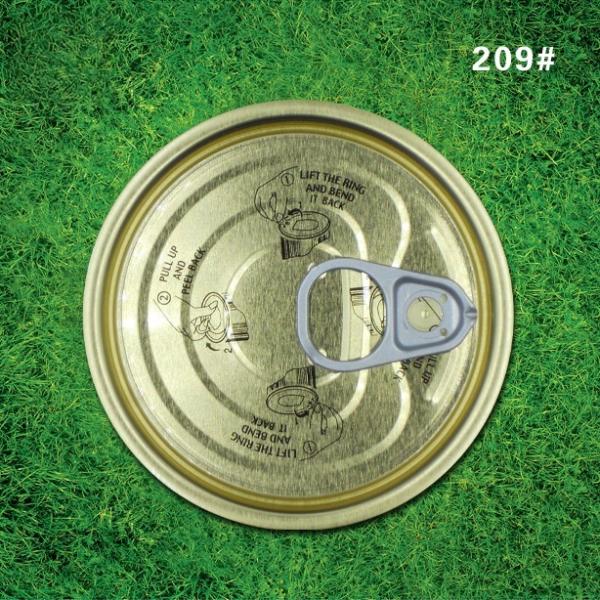 Affordable Tinplate Can Lids with Aluminum Paste Coating for Versatile