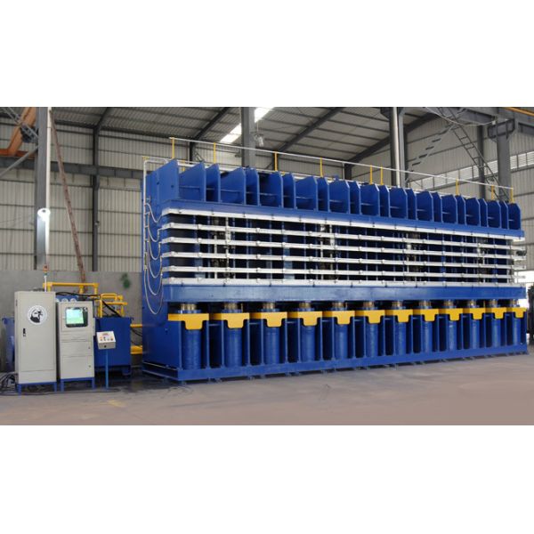 Automatic Tire Tread Vulcanizing Machine with 800 Ton Total Pressure and 5500×360×70 Plate Size