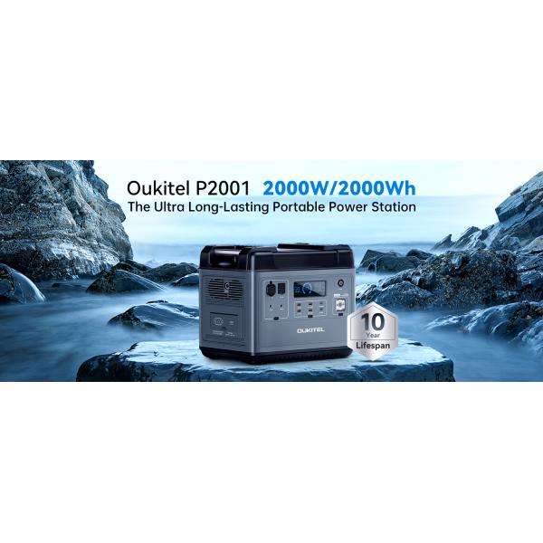 Solar Power Supply Fast Charging Solar Generator 2400W 2500W Powerstation EU Portable Power Station