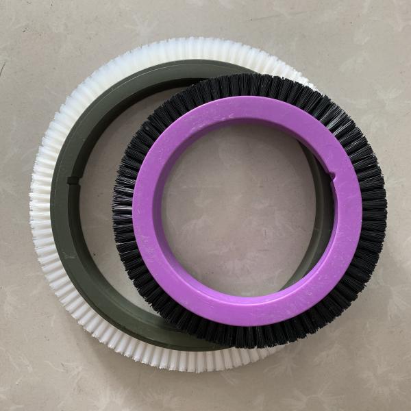 Monforts Bobcock Artos Stenter Dyeing Brush Bristle Hair For Textile Dyeing Machinery Pig Hair Wheel
