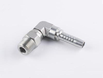90° Npt Swivel Hexagon Hydraulic Hose Fittings Jic Nipples Cnc Machinery