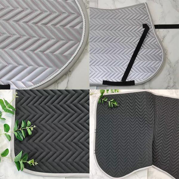 Horse Equestrian Glitter Dressage Full Saddle Pad Quick Dry STC
