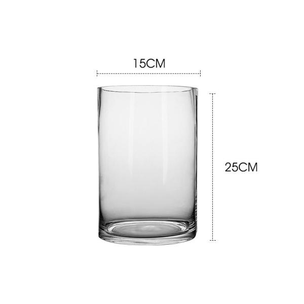 Minimalist 60cm High Tall Glass Vases The Perfect Combination of Style and Function