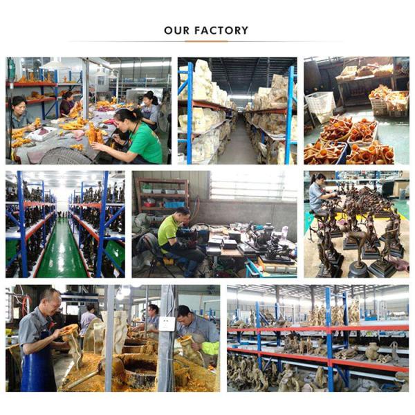 Gnee Garden Cast Iron Outdoor Metal Sculpture Brass Elk Statue