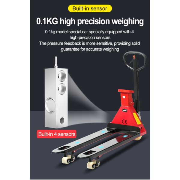 SINOLIFT BFW Series Capacity 2000~3000Kg Scale Hand Pallet Truck Scale Pallet Jack With Painting Weighing Scale