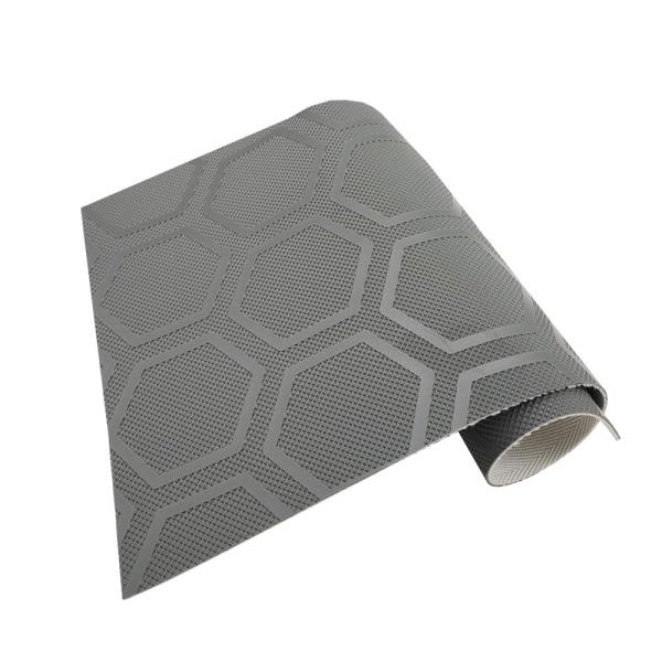 2 Ply non-slip wear-resistant hexagon six-bar pattern pvc conveyor belt