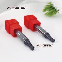 3.7mm 4 フルートカービッドフラットエンドミール 鋼材加工専用 TiCN アルティーンコーティングオプション