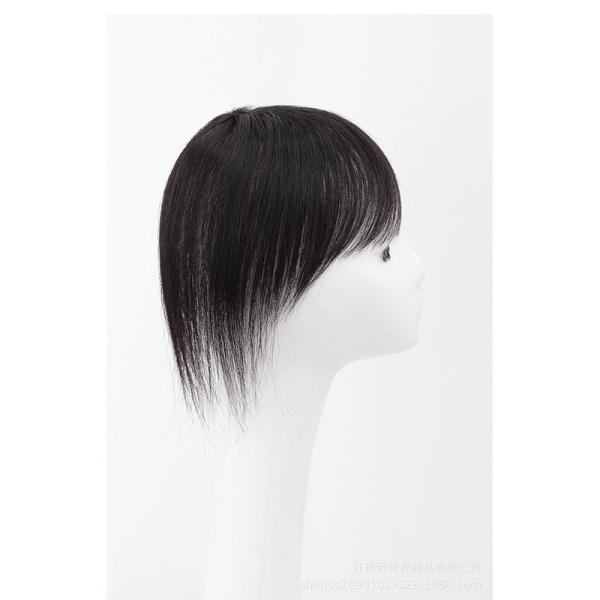 Directly Supply Women's Toupee with Natural Black/Dark Brown Brazilian Hair at Good