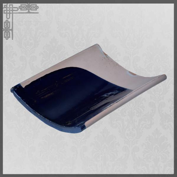 Традиционный керамический китайский черный цвет застеклил черепицы и аксессуары