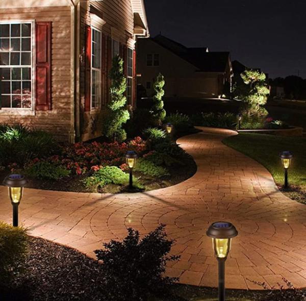 0.8W Waterproof LED Solar Garden Lights