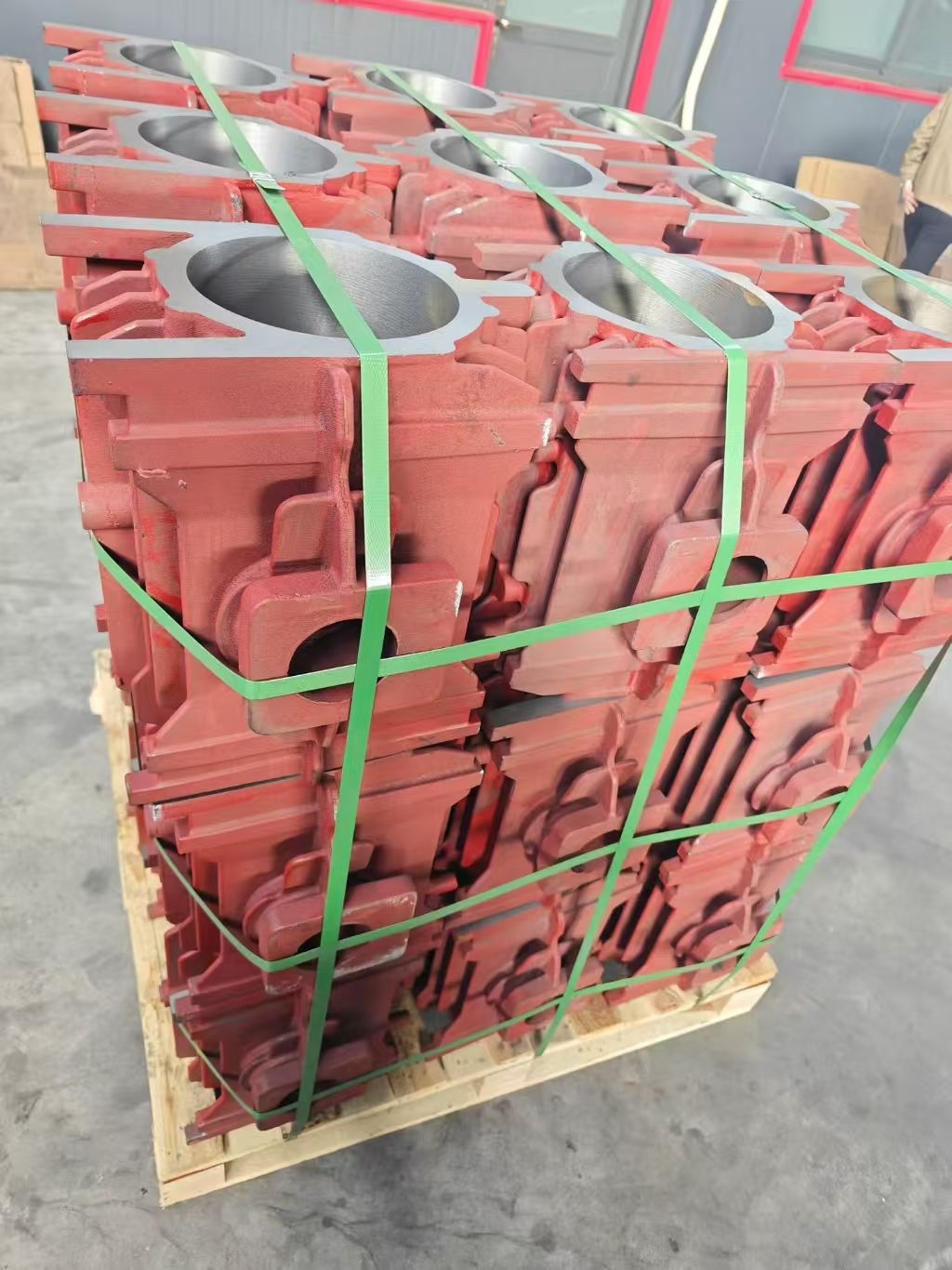 Resin Coated Sand Cast Iron Casting with Smooth Surface, Precise Dimensional Tolerance and Less Post Machining Workload for Industrial Equipment