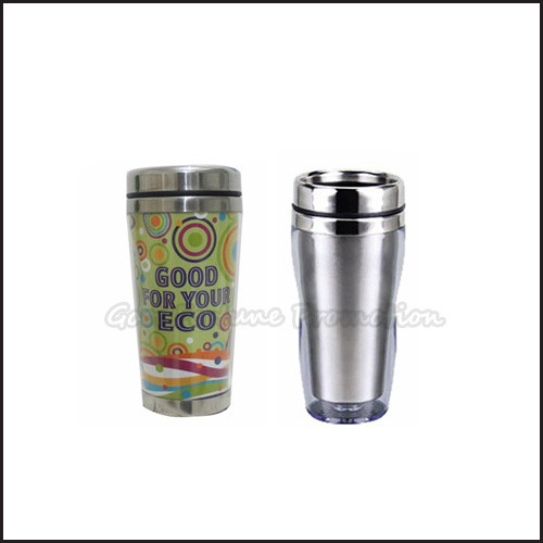 Transparent Mug And Cup Double Wall Tumbler Water Bottle Customizable