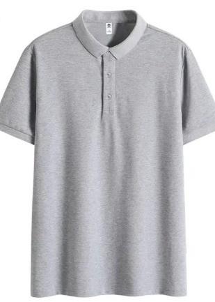 T-shirt de manga curta para homens secagem rápida lapel de cor sólida polo camisa de cor personalizada rótulos
