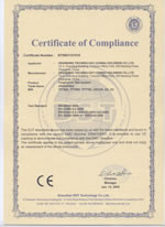 Granding Technology Co., Ltd. Certifications