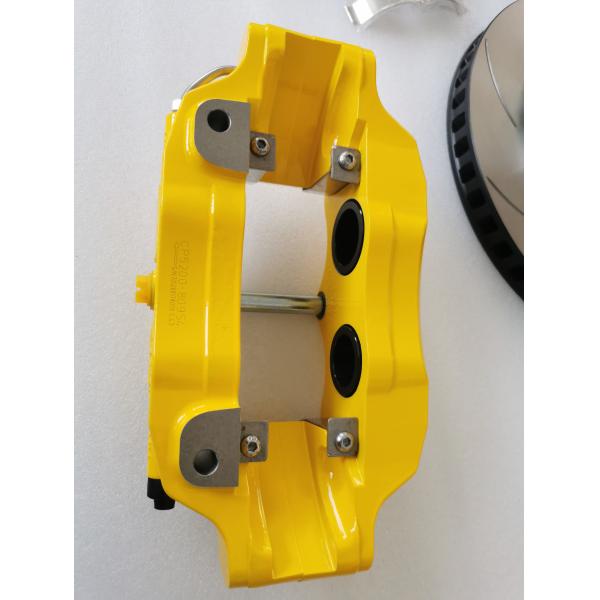 Honda Accord 4 Pot Brake Kit Yellow 5200 Caliper 330*28mm Disc For 17In Wheel