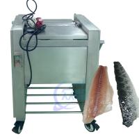 Máquina de esfoliação de pele de peixe de aço inoxidável, Esfolador automático prático de peixe-gato