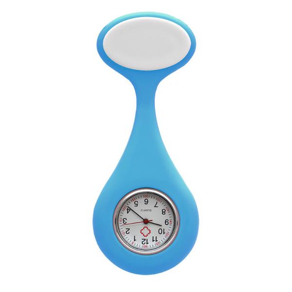 Silicone Nurse Watches Hot Sale Fob Doctor and Nurse Clocks Nursing Gifts Unisex Gift Brooch Lapel Medical Care Watch Ru