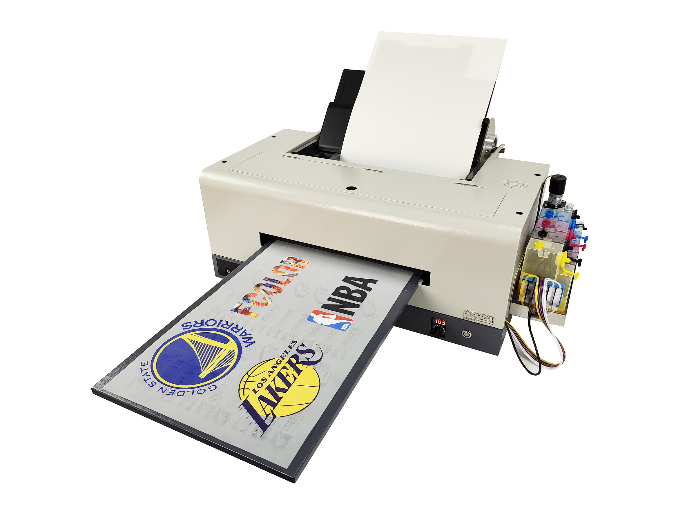 Fcolor New DIY White Ink Circulation System DTF CISS for Epson L1800 1390 L805 Ciss Ink tank Kit Dtf