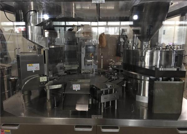 High Speed Pharmaceutical Capsule Filling Machine Size 00 - Size 5 Capsule Making
