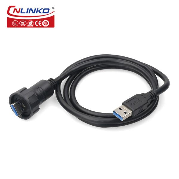 Male USB Type a Solder Connection USB3.0 Plug Male Plug Connector with Male to Female USB Cable