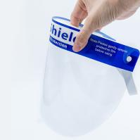 Os protetores de cara 0.25MM plásticos claros médicos do PPE espirram o tamanho da proteção 33cm*22cm