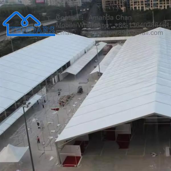 Hot Waterproof Custom Aluminium Frame PVC Roof Party/Warehouse/Wedding Tent