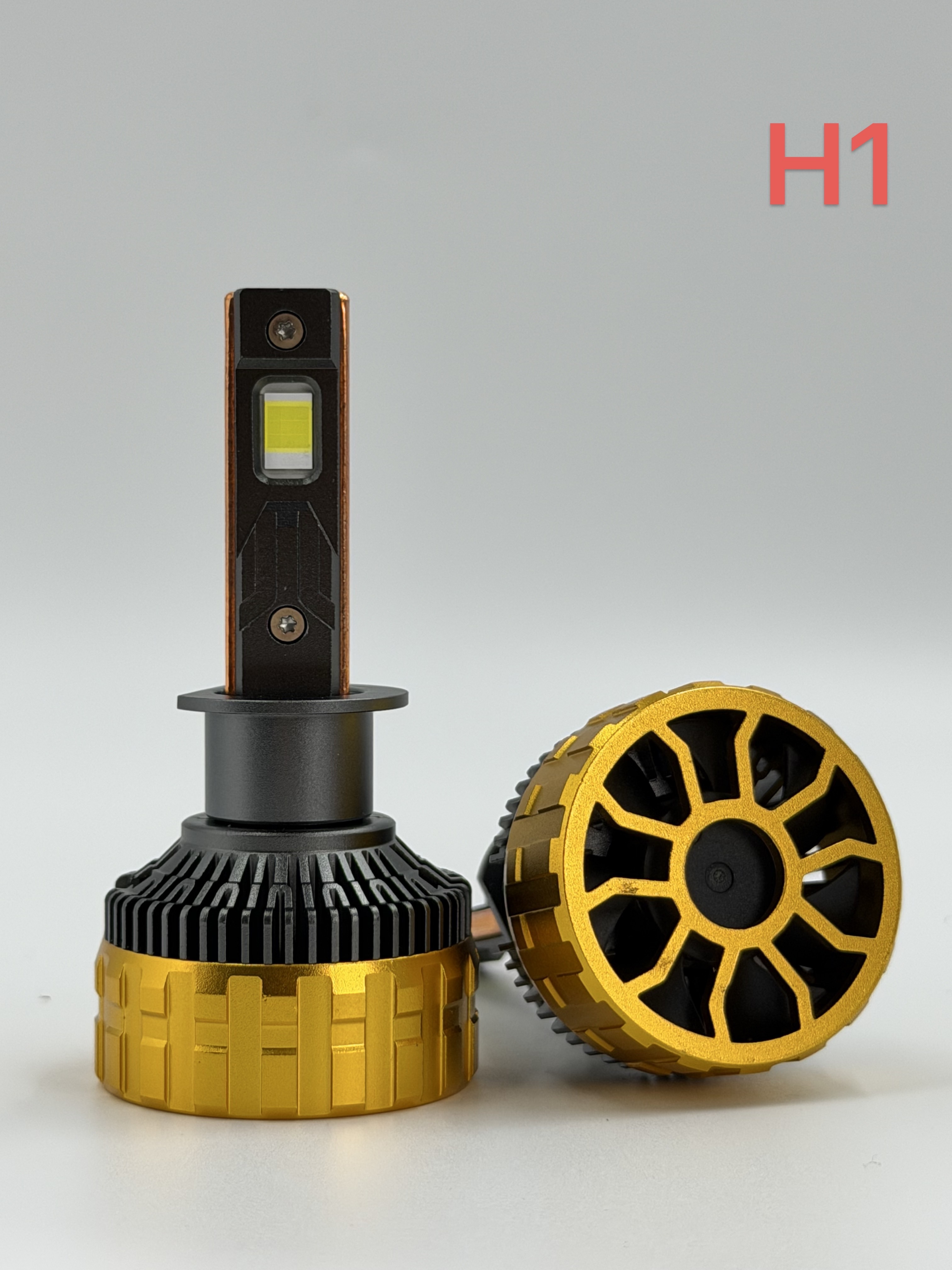 H1 H3 9005 9012 Automotive LED Headlight Bulbs Waterproof Plug And Play LED Headlight Bulbs