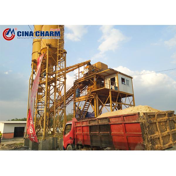 Завод смесителя Js1500 вала двойника Hzs90 конкретный автоматический конкретный дозируя