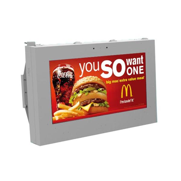 Waterproof Wall Mounted Digital Signage 5ms Response Time With 3 Years Warranty