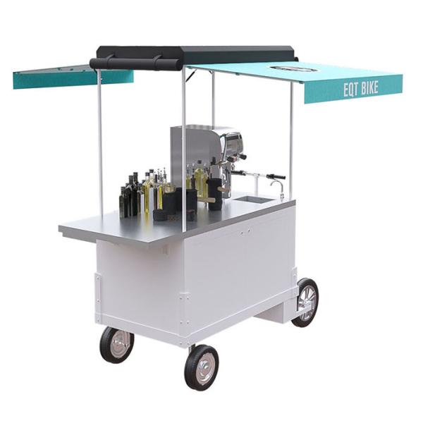 Custom Bicycle Vending Cart For Farmers Markets / Fairs / Tailgate Parties