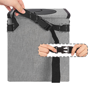 Car Trash Can For Car Cute, Car Trash Bag Bin Hanging Waterproof Automotive Car Garbage Cans Leak Proof Vehicle