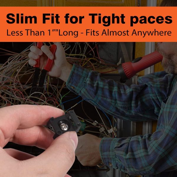 Magnetic Nylon Cable Tie Mounting Base Secure Adhesive Zip Tie Mounts
