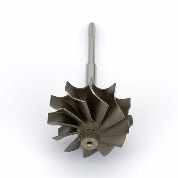 MS-TECH Turbo TD04HL4S Turbine Wheel Shaft 49692-01605 5287215 Fit Turbos  Ind 52mm Exd 45.65mm Blades 11