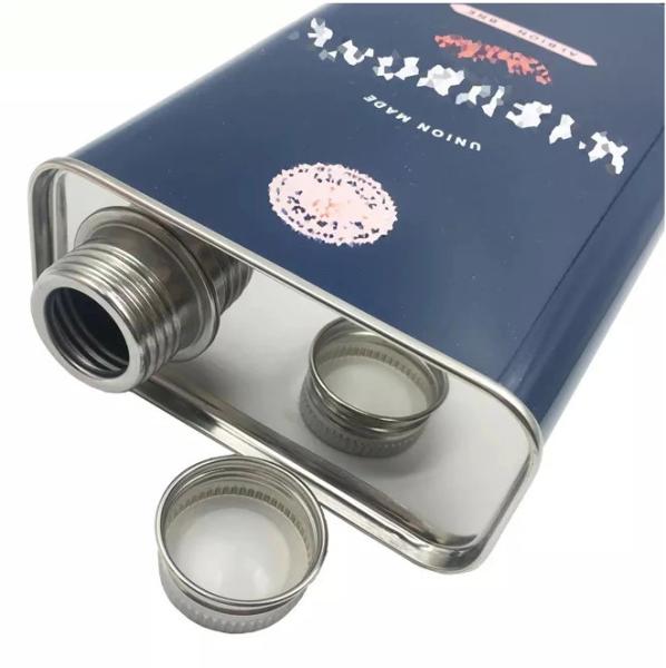 Manufacturers Wholesale Custom Rectangular Wine Cans Stainless Steel Vodka Wine Cans Wine Box Packaging Metal Cans