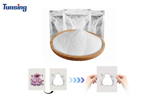 DTF 1kg 5kg Souple 80 microns Adhésif thermofusible TPU Poudre DTF