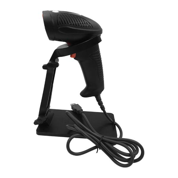 Kebo SK-3000 OEM Acceptable 1D Laser Wired QR code Barcode scanner With holder