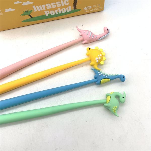 12 PCS Cute Pens, Animals Pens, Squishy Pens, Funny Cartoon Pens, Kawaii Stationery School Office Supplies, Purple Color, Seahorse Shaped, 0.5 Mm Fine Tip, Black Gel Ink