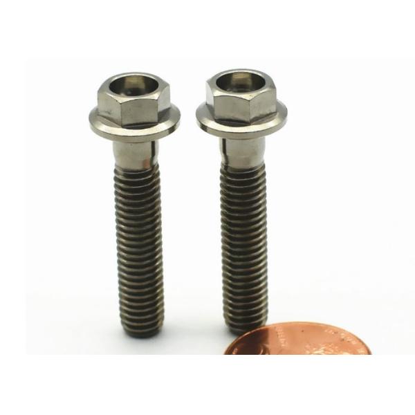Gr5 Bolts Titanium Fasteners Hexagon Flange Bolt For All Sizes Motorcycle Parts