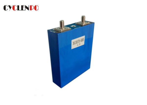 EV Energy Storage Prismatic Lifepo4 Battery Cells 3.2v 50ah Low Internal Resistance
