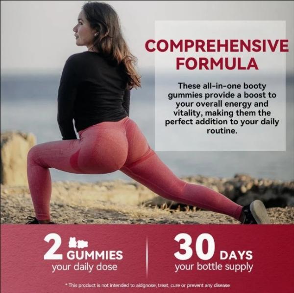 Herbal Hip Enlargement Gummies Butt And Hips Firm Gummies Clean Detoxification Formula